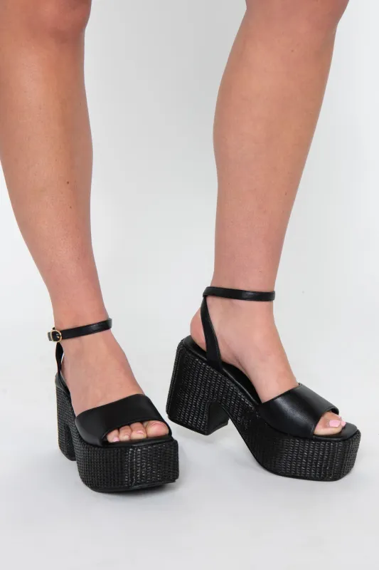 Matisse Arden Heel ~ Black sold by Show Me Your MuMu