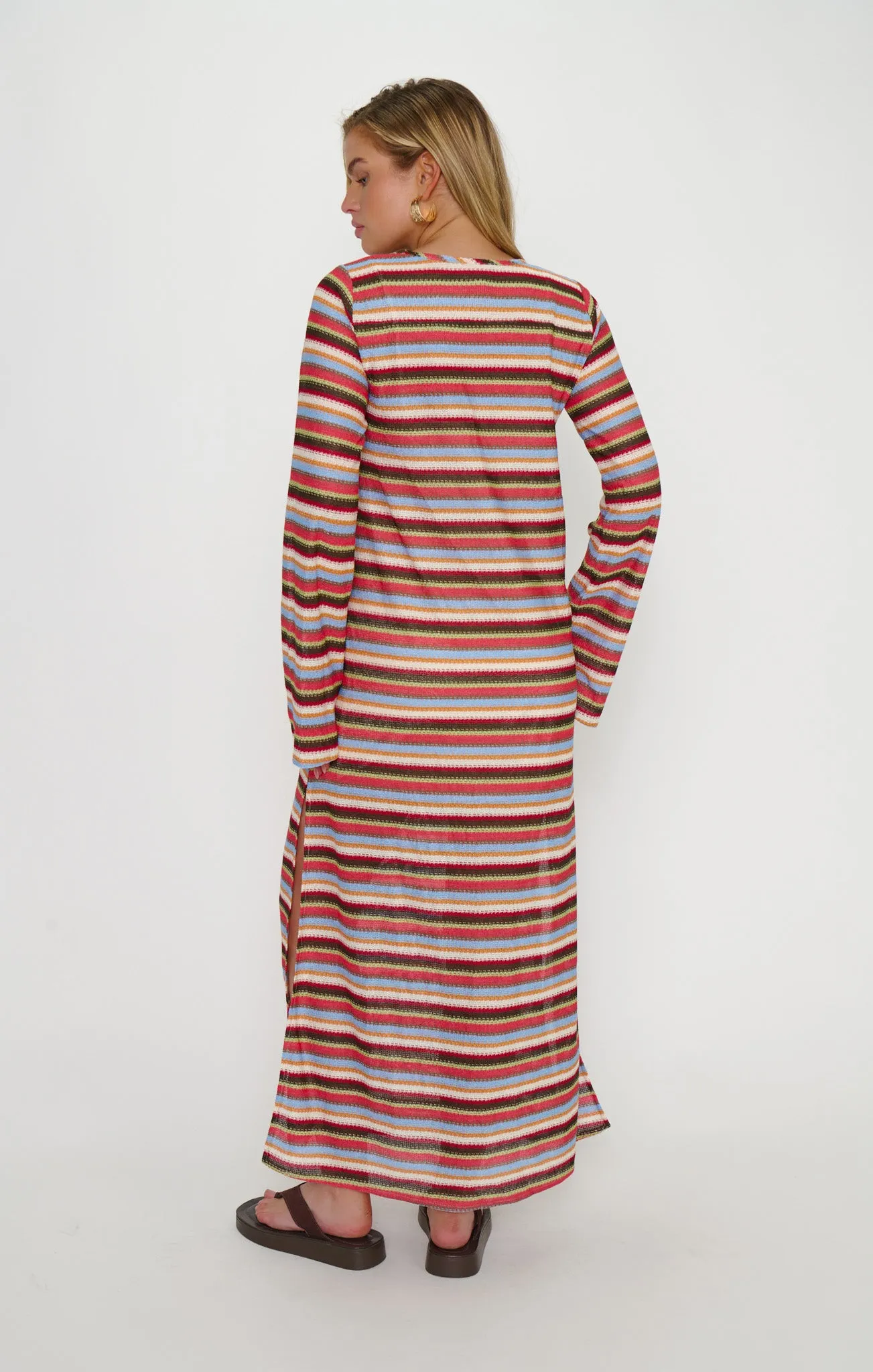 Staycation Coverup ~ Sunkissed Stripe Knit sold by Show Me Your MuMu product image thumbnail 5