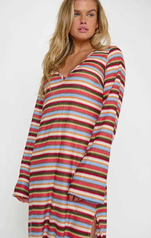Staycation Coverup ~ Sunkissed Stripe Knit made by Show Me Your MuMu