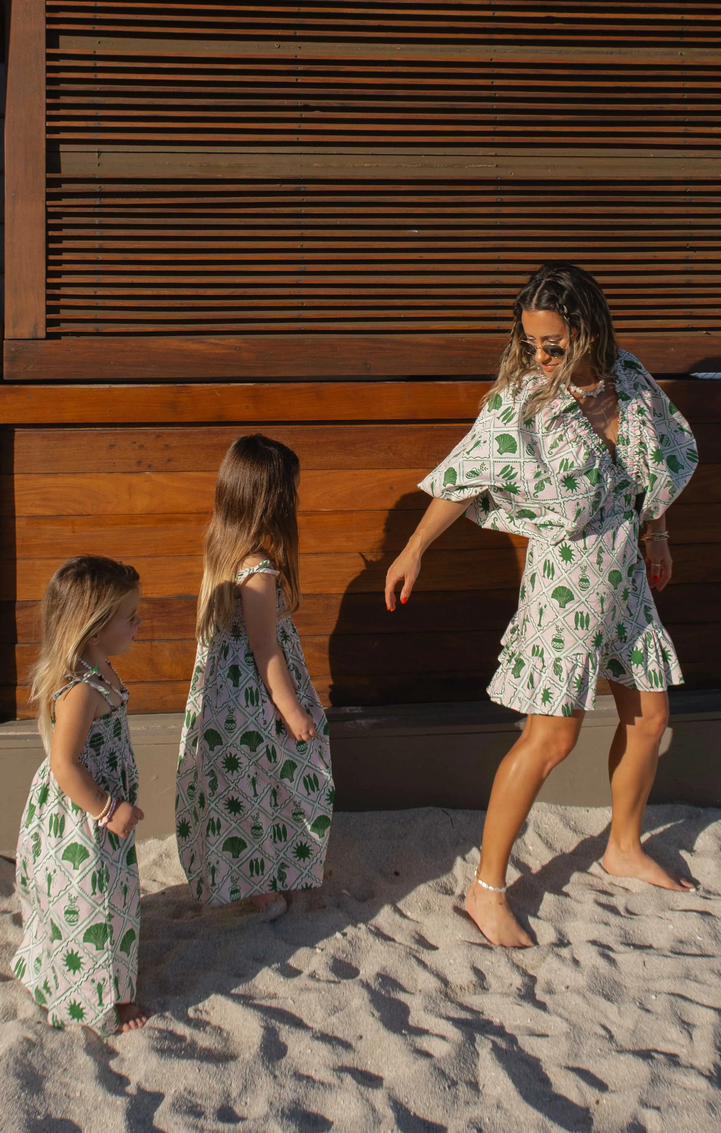 Hadley Mini Dress ~ Coastal Collage sold by Show Me Your MuMu product image thumbnail 2