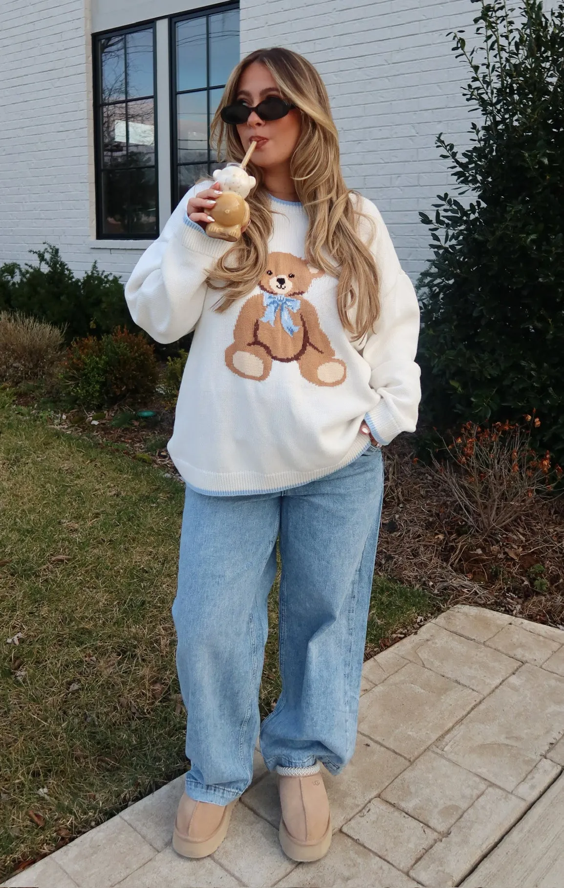 Bistro Sweater ~ Teddy Bear Knit sold by Show Me Your MuMu product image thumbnail 2