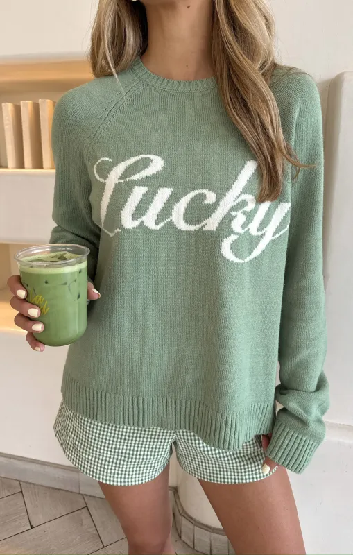 Off Duty Sweater ~ Lucky Graphic Knit made by Show Me Your MuMu