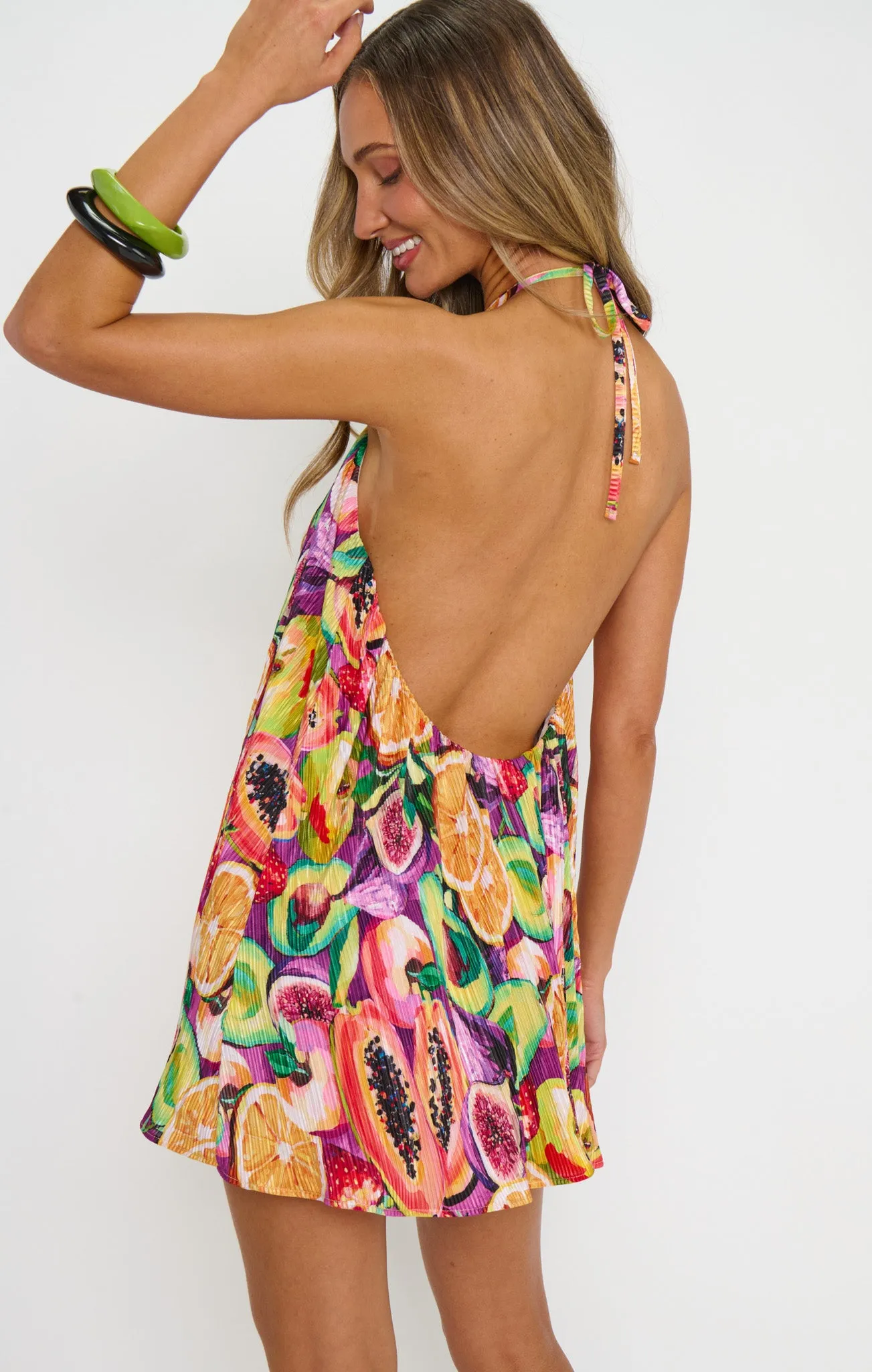 Lucille Mini Dress ~ Fruit Slices sold by Show Me Your MuMu product image thumbnail 2