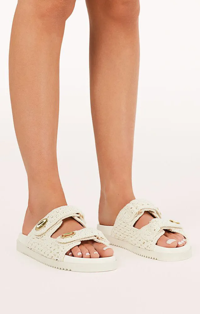 Billini Aricella Sandal ~ Ivory Crochet sold by Show Me Your MuMu product image thumbnail 2
