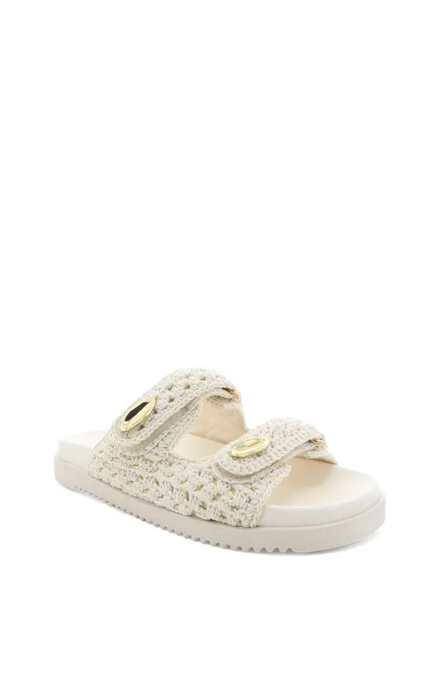 Billini Aricella Sandal ~ Ivory Crochet sold by Show Me Your MuMu product image thumbnail 4