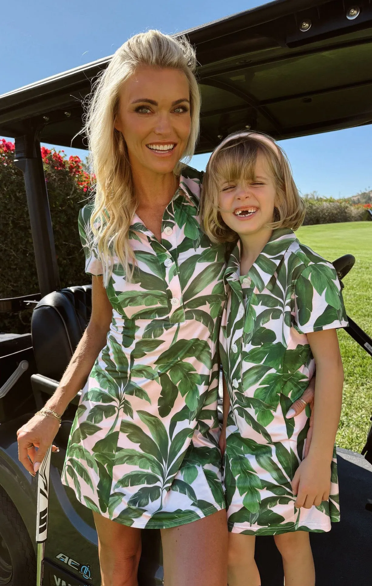 Clubhouse Dress ~ Pink Palms sold by Show Me Your MuMu product image thumbnail 2