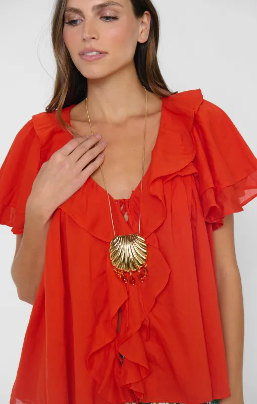 Petit Moments Turner Necklace ~ Gold made by Show Me Your MuMu