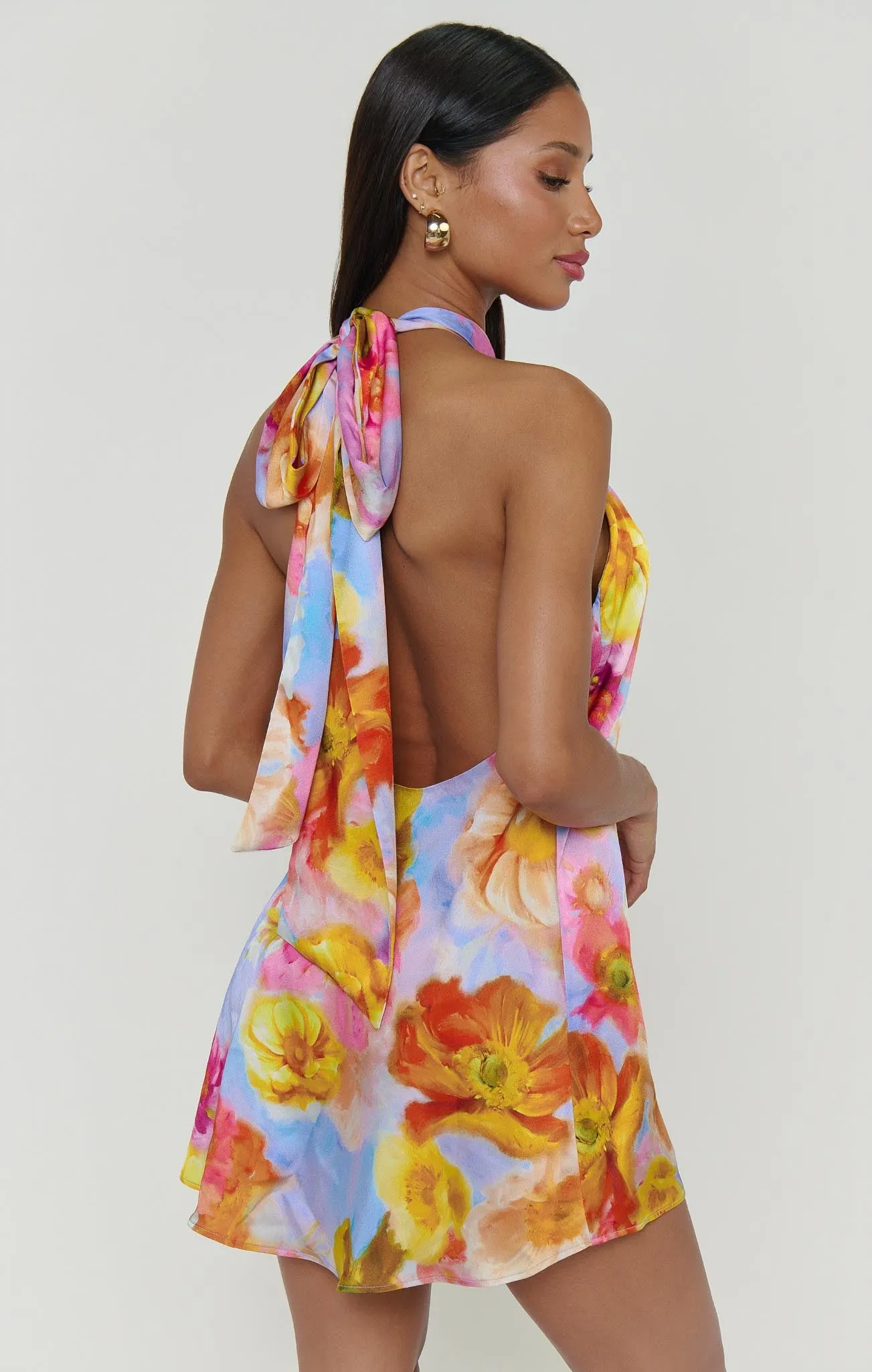 Twist Mini Dress ~ Brushed Blooms sold by Show Me Your MuMu product image thumbnail 2