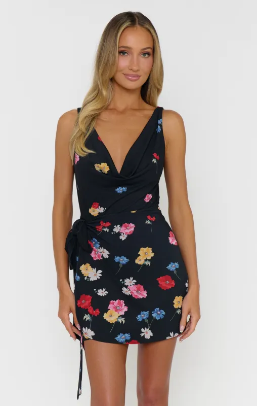 Callie Cowl Dress ~ Falling Floral made by Show Me Your MuMu