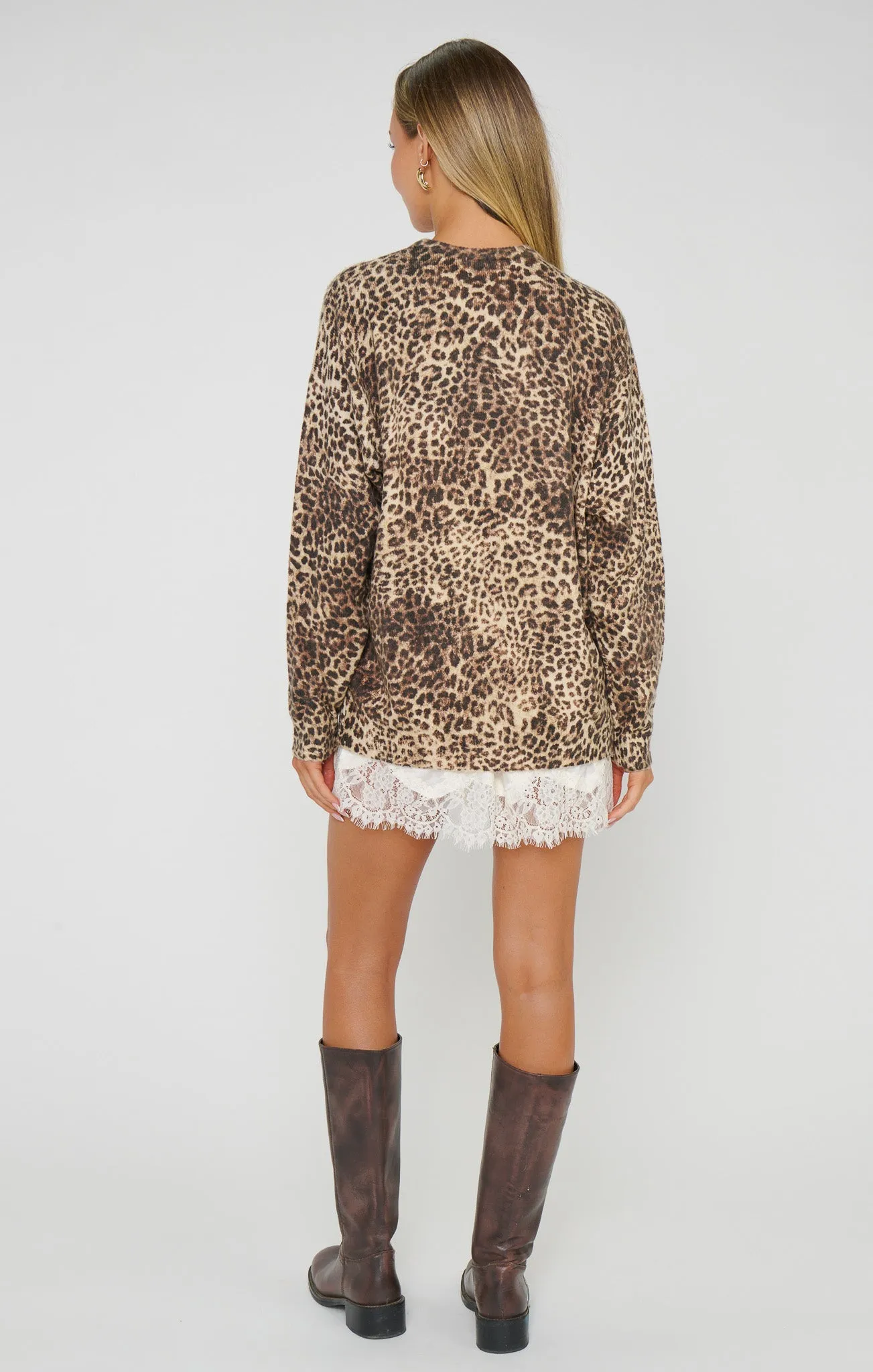 Feel Good Sweater ~ Mod Leopard Knit sold by Show Me Your MuMu product image thumbnail 3