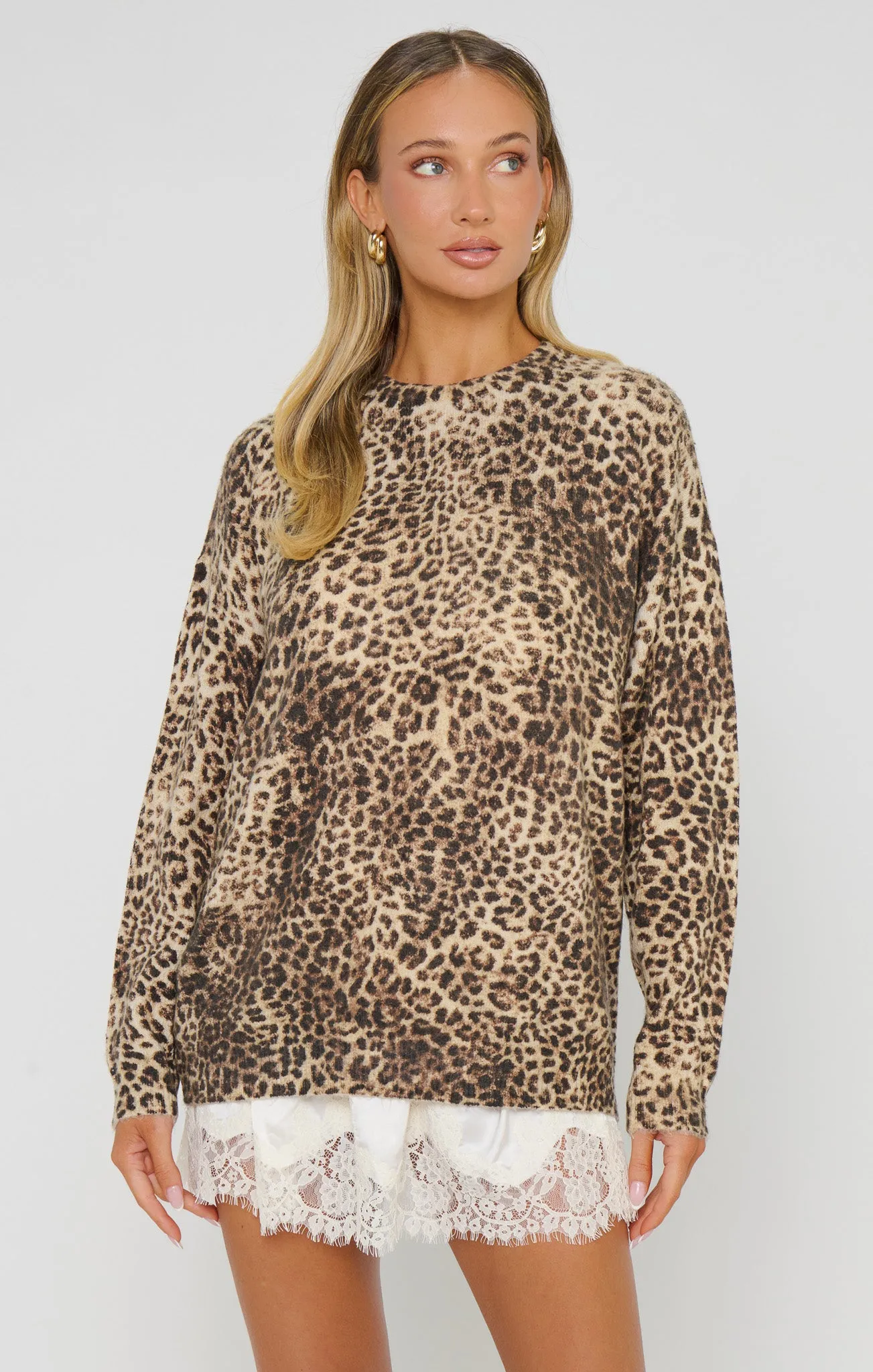 Feel Good Sweater ~ Mod Leopard Knit sold by Show Me Your MuMu