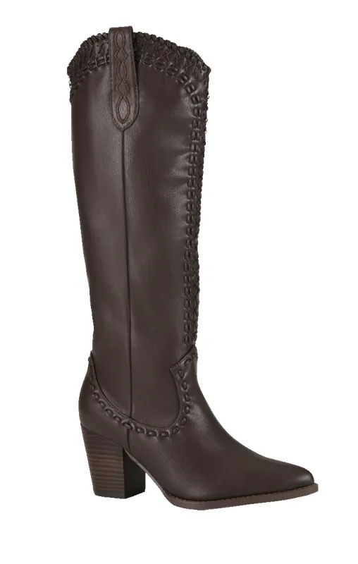 Billini Finley Cowboy Boot ~ Chocolate made by Show Me Your MuMu