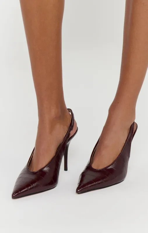 Steve Madden Andromeda Heel ~ Burgundy made by Show Me Your MuMu