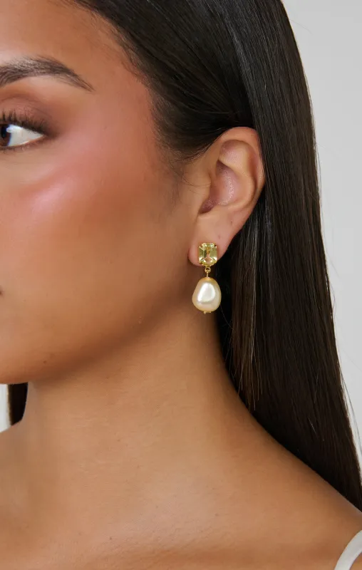 Faithy Jewels Kara Drop Earrings ~ Pale Yellow made by Show Me Your MuMu