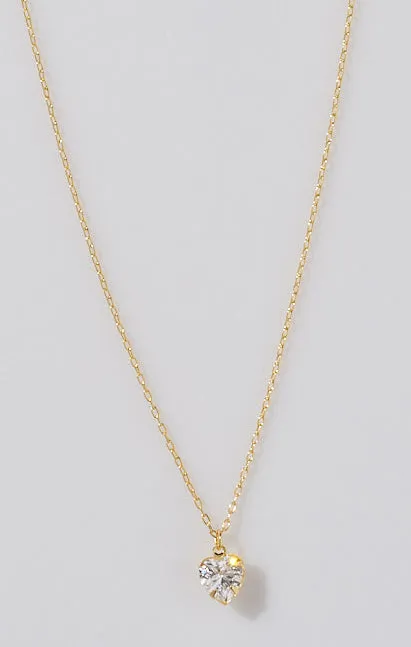 Faithy Jewels Hailey Heart Necklace ~ Gold sold by Show Me Your MuMu product image thumbnail 2