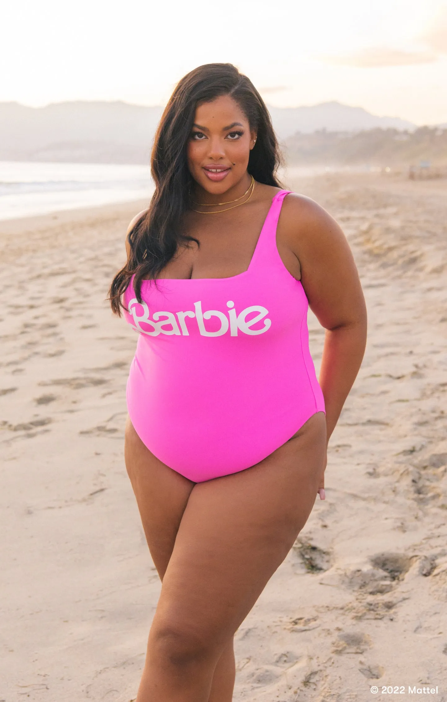 Barbie™ Babe One Piece ~ Malibu Pink sold by Show Me Your MuMu product image thumbnail 4