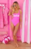 Barbie™ Babe One Piece ~ Malibu Pink sold by Show Me Your MuMu