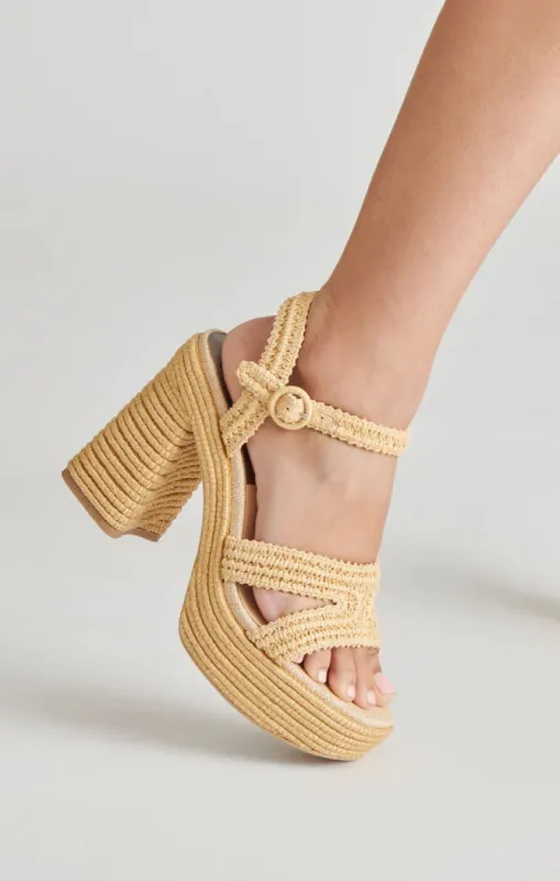 Dolce Vita Lacye Platform Heel ~ Natural sold by Show Me Your MuMu