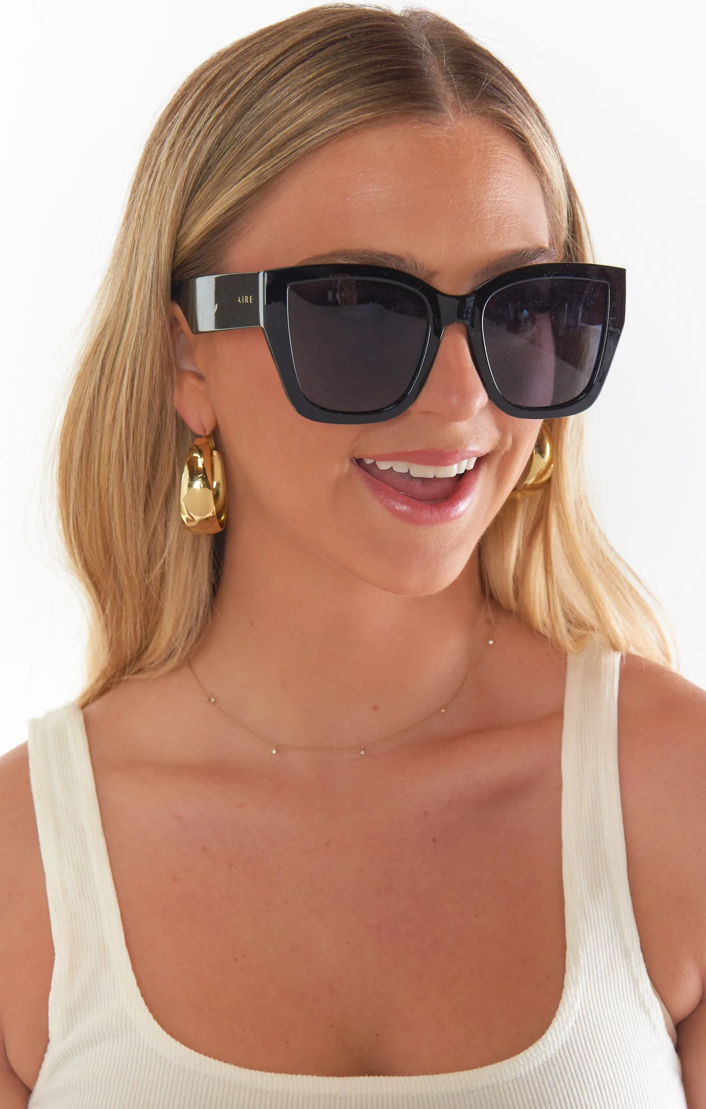 Aire Haedus Sunglasses ~ Black sold by Show Me Your MuMu