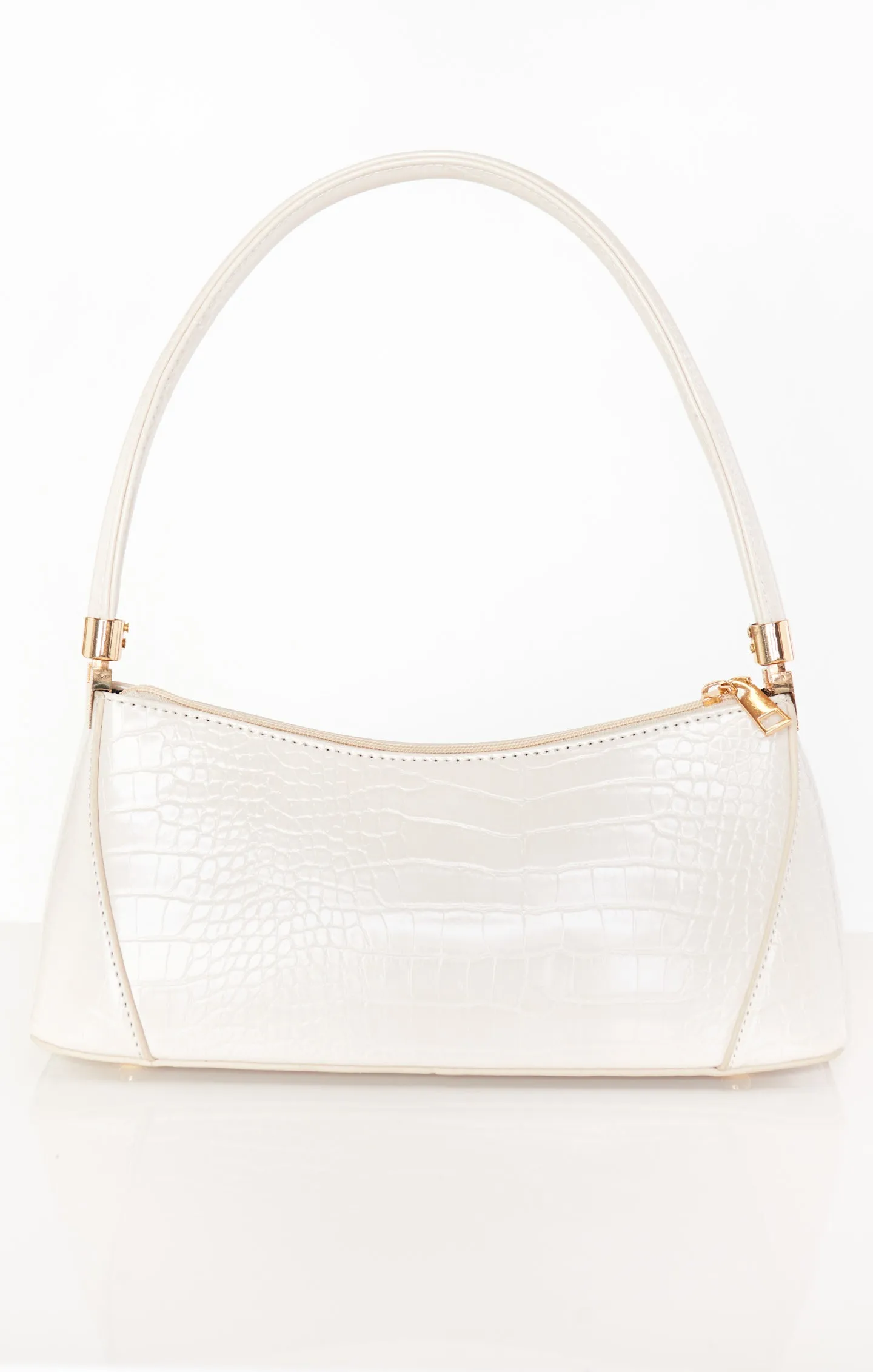 Zuri Bag ~ Ivory Croc sold by Show Me Your MuMu product image thumbnail 2