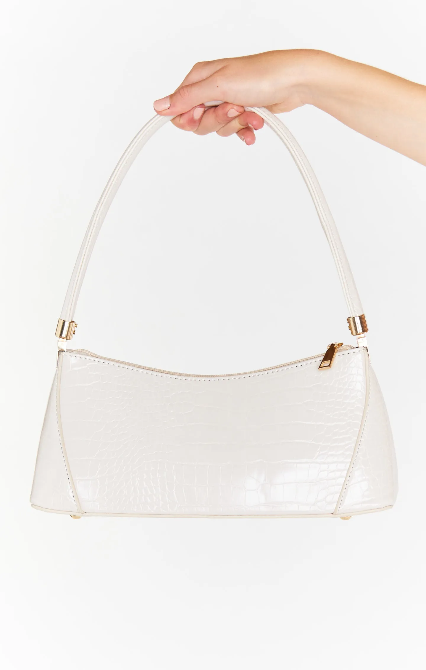 Zuri Bag ~ Ivory Croc sold by Show Me Your MuMu product image thumbnail 5