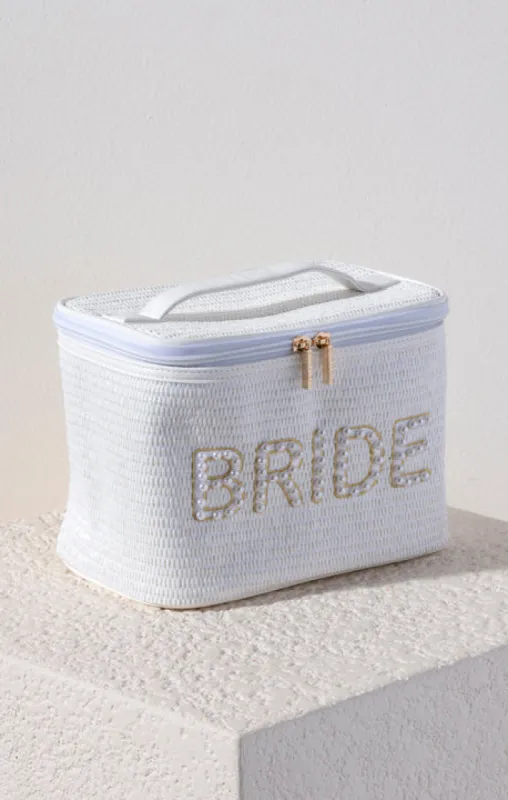 Bride Cosmetic Bag ~ White sold by Show Me Your MuMu