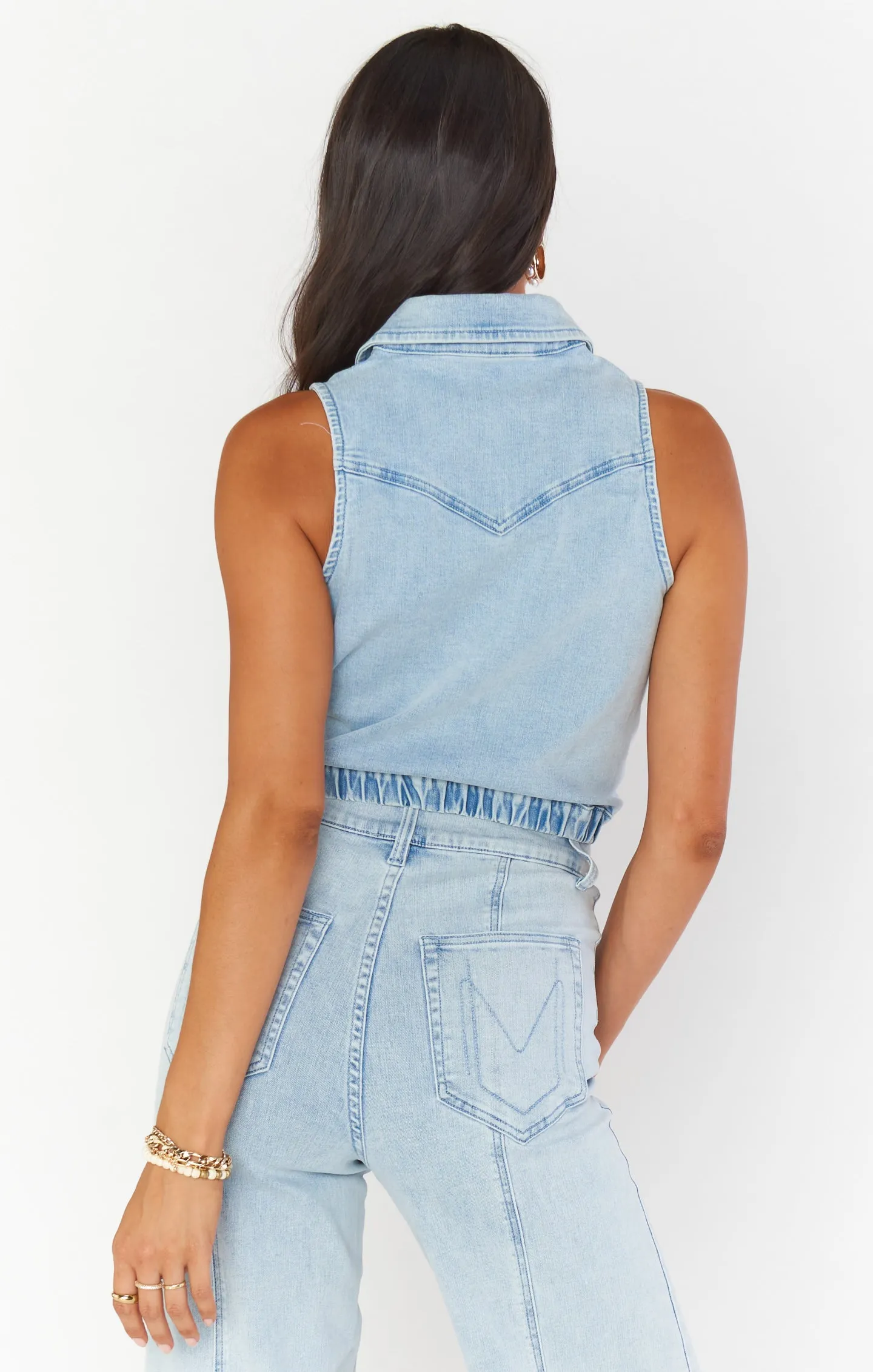 Union Top ~ Glacier Blue sold by Show Me Your MuMu product image thumbnail 4