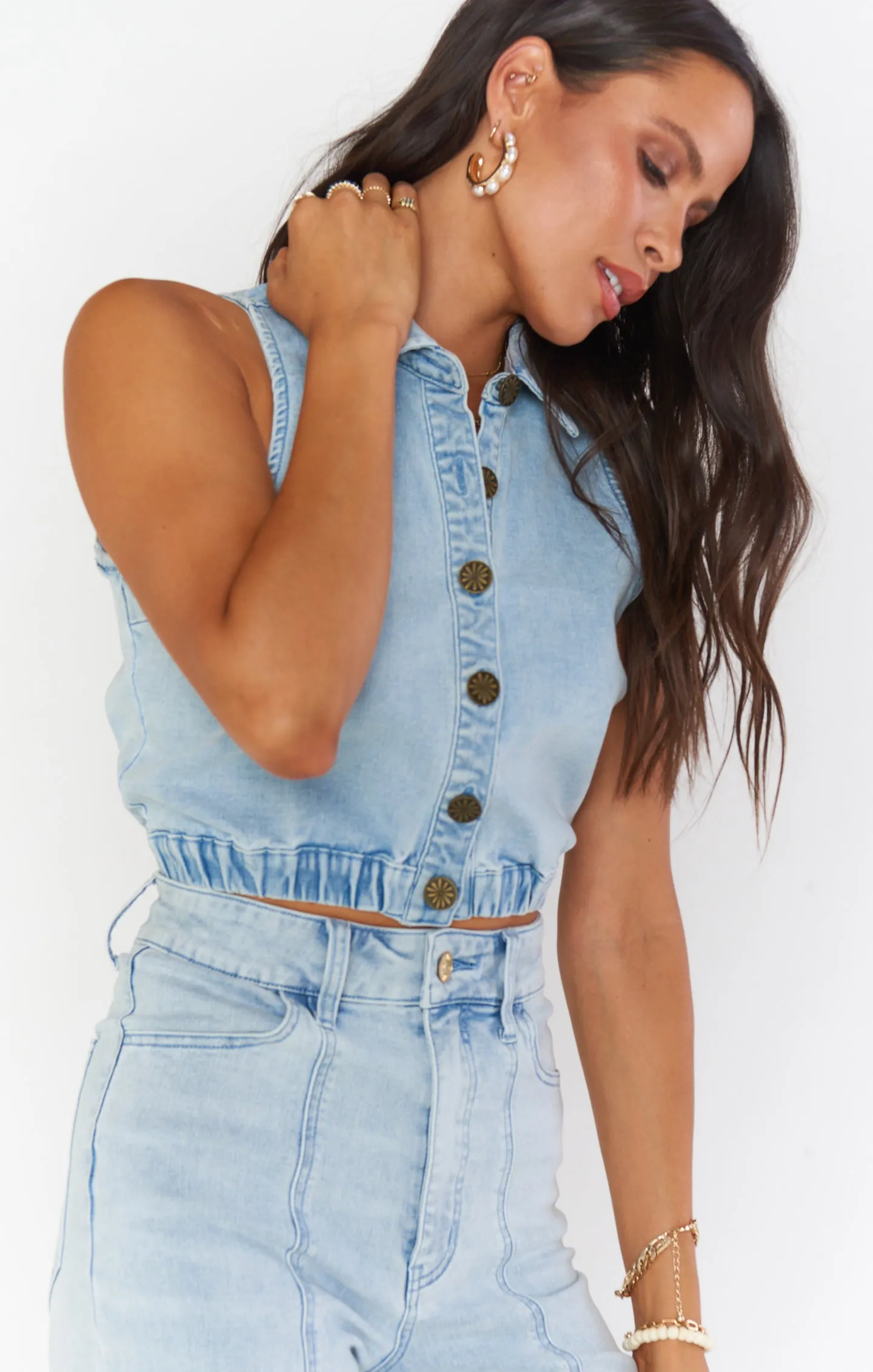 Union Top ~ Glacier Blue sold by Show Me Your MuMu product image thumbnail 3