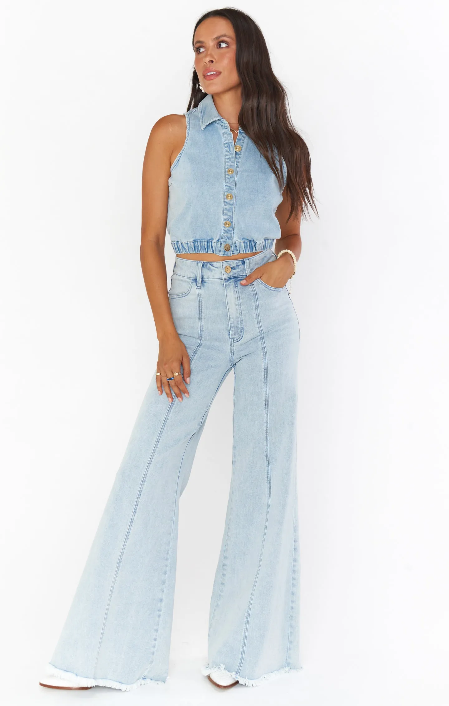 Union Top ~ Glacier Blue sold by Show Me Your MuMu product image thumbnail 5