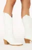 Billini Danaro Cowboy Boot ~ White sold by Show Me Your MuMu