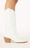 Billini Danaro Cowboy Boot ~ White sold by Show Me Your MuMu