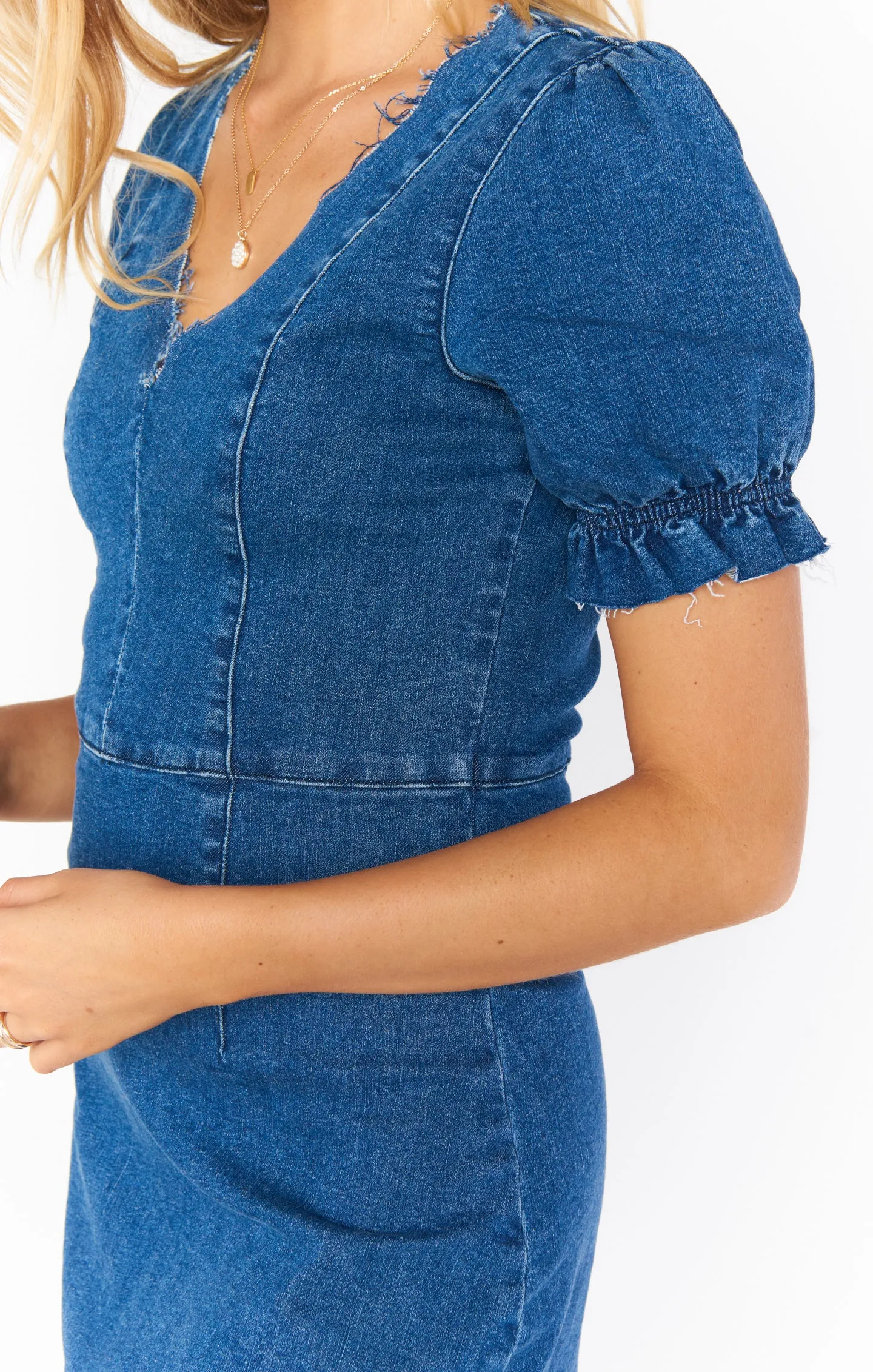 Zoey Dress ~ Maritime Blue sold by Show Me Your MuMu product image thumbnail 3