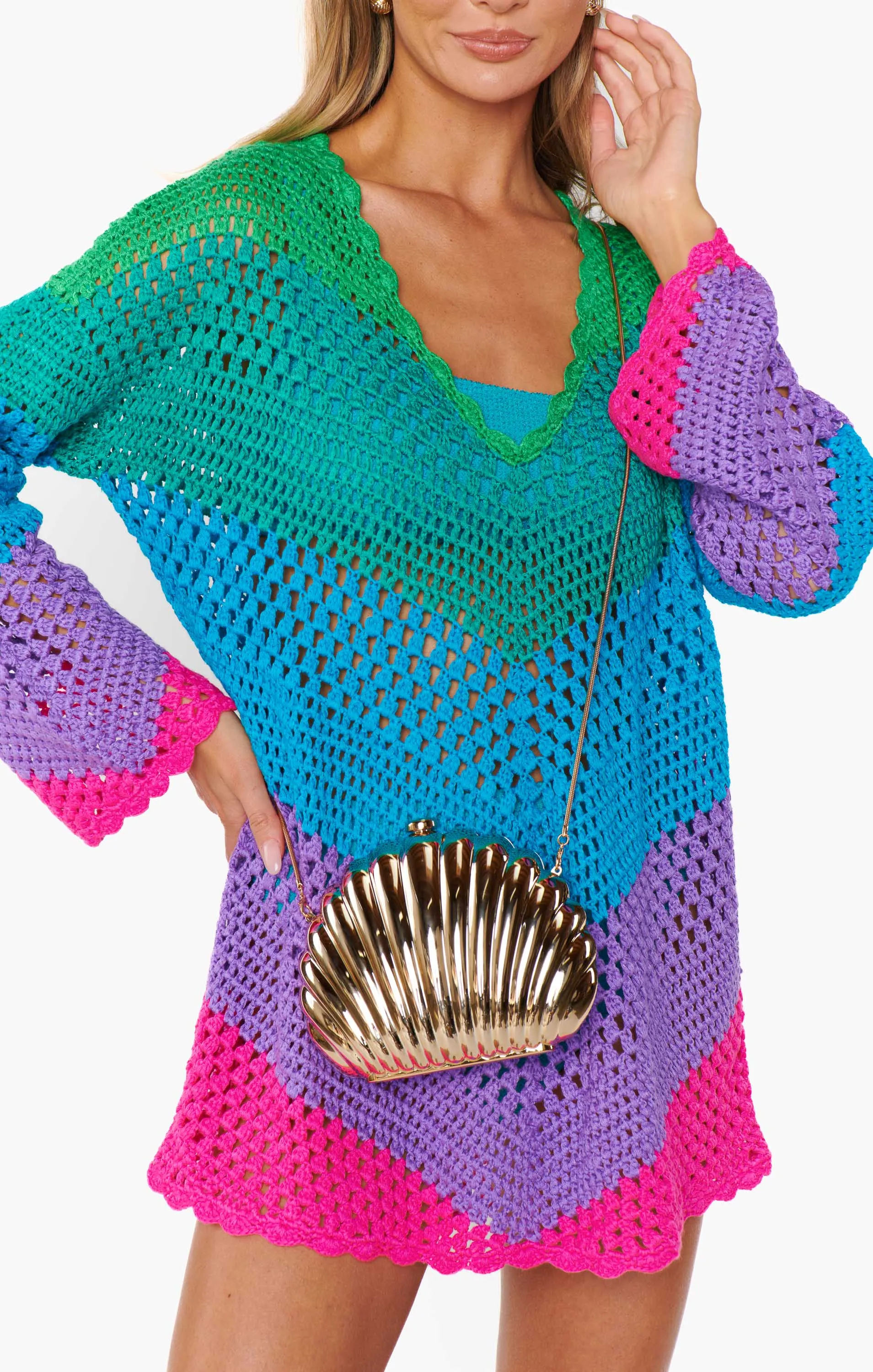 Scallop Bag ~ Gold sold by Show Me Your MuMu