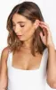 Luv AJ Monaco Huggie Earrings ~ Gold sold by Show Me Your MuMu