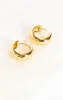Luv AJ Monaco Huggie Earrings ~ Gold sold by Show Me Your MuMu