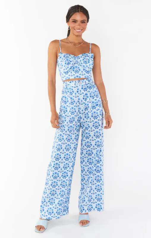 Rue Trouser ~ Teagan Floral sold by Show Me Your MuMu