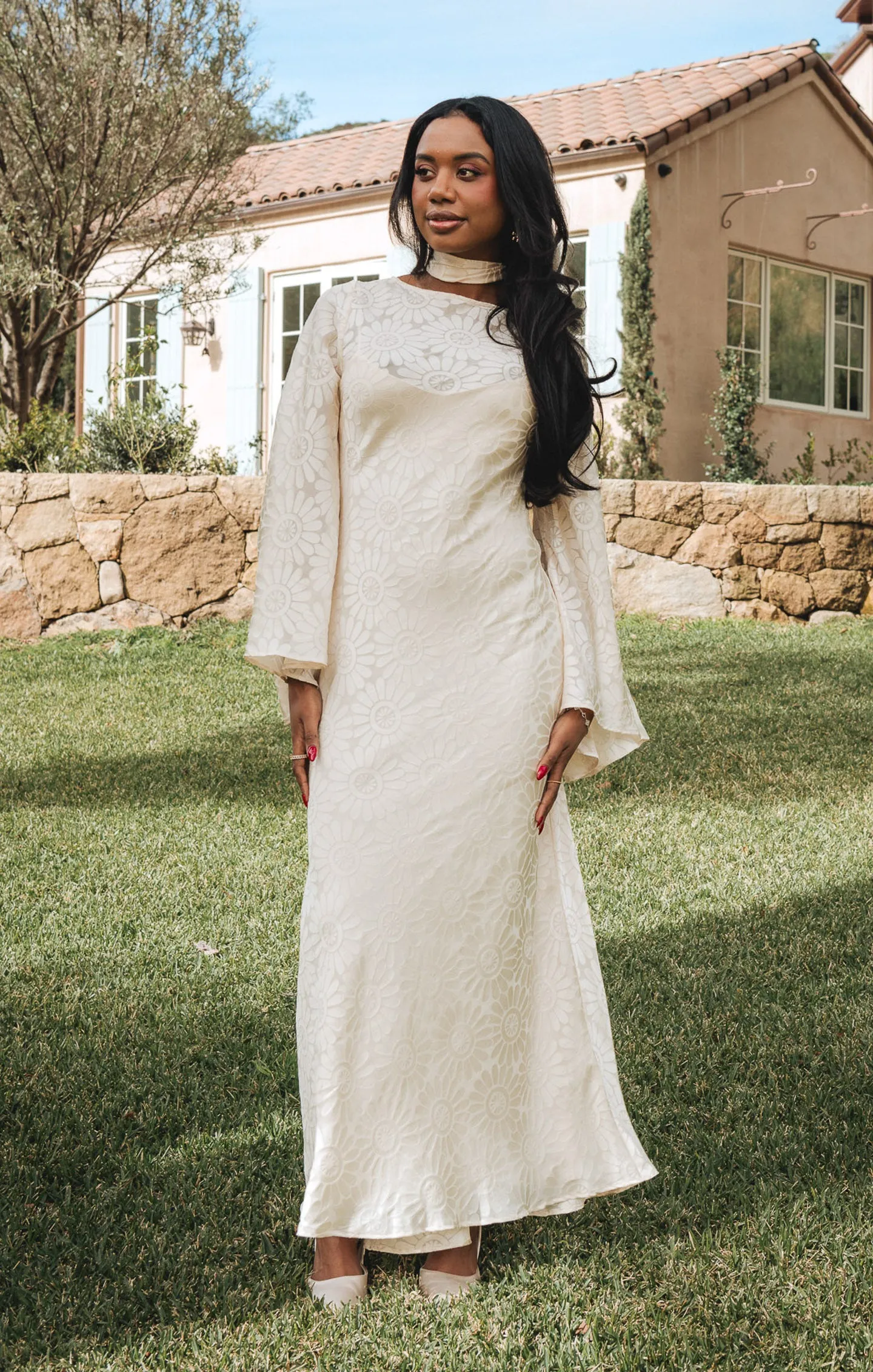 Sarah Dress ~ Cream Daisy Burnout sold by Show Me Your MuMu product image thumbnail 5