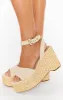 Sam Edelman April Platform Sandal ~ Linen sold by Show Me Your MuMu