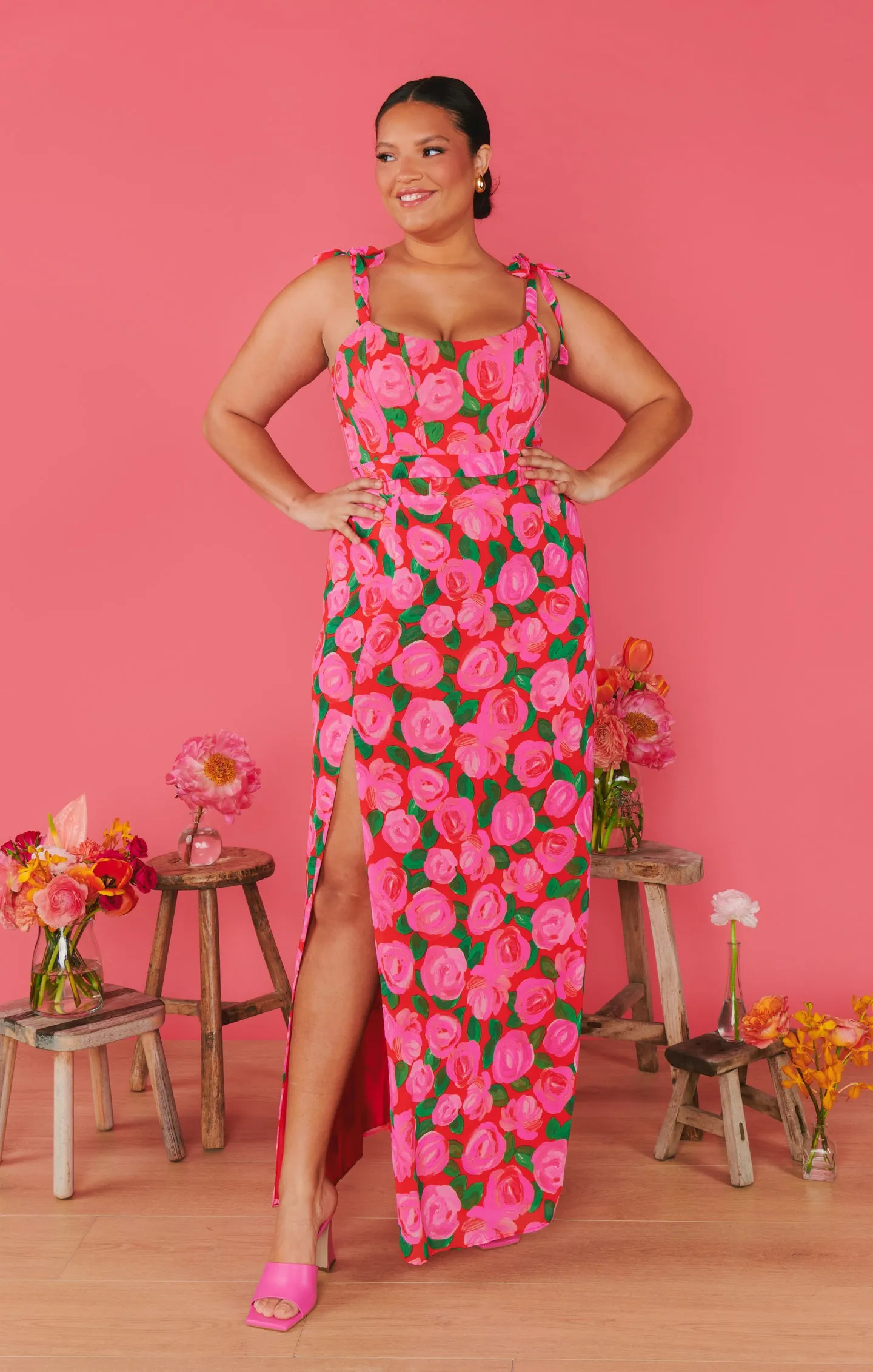 Willow Maxi Dress ~ Rosie Blooms sold by Show Me Your MuMu