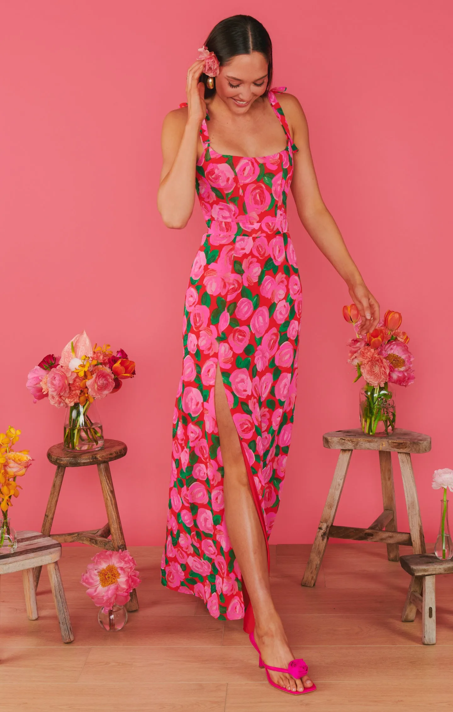 Willow Maxi Dress ~ Rosie Blooms sold by Show Me Your MuMu product image thumbnail 5