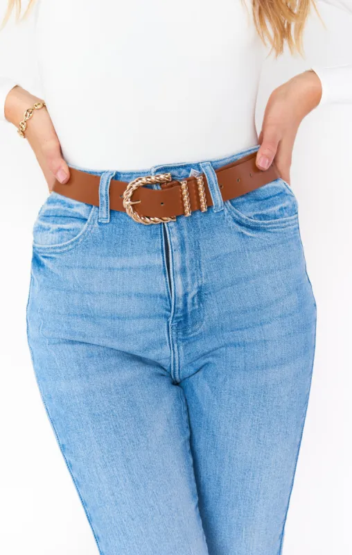 Olin Belt ~ Tan sold by Show Me Your MuMu