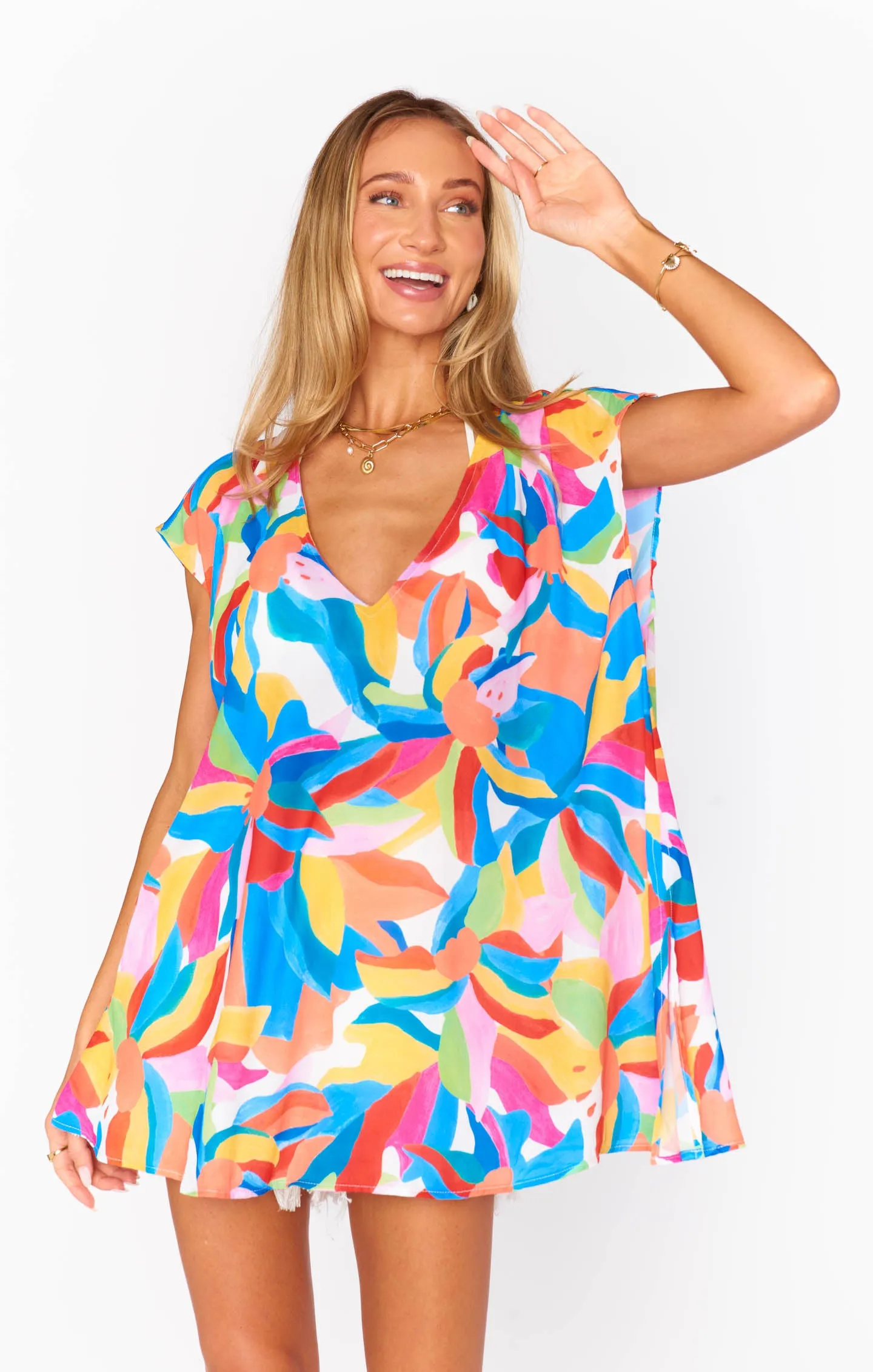 Tabby Tunic ~ Rainbow Pop sold by Show Me Your MuMu product image thumbnail 3