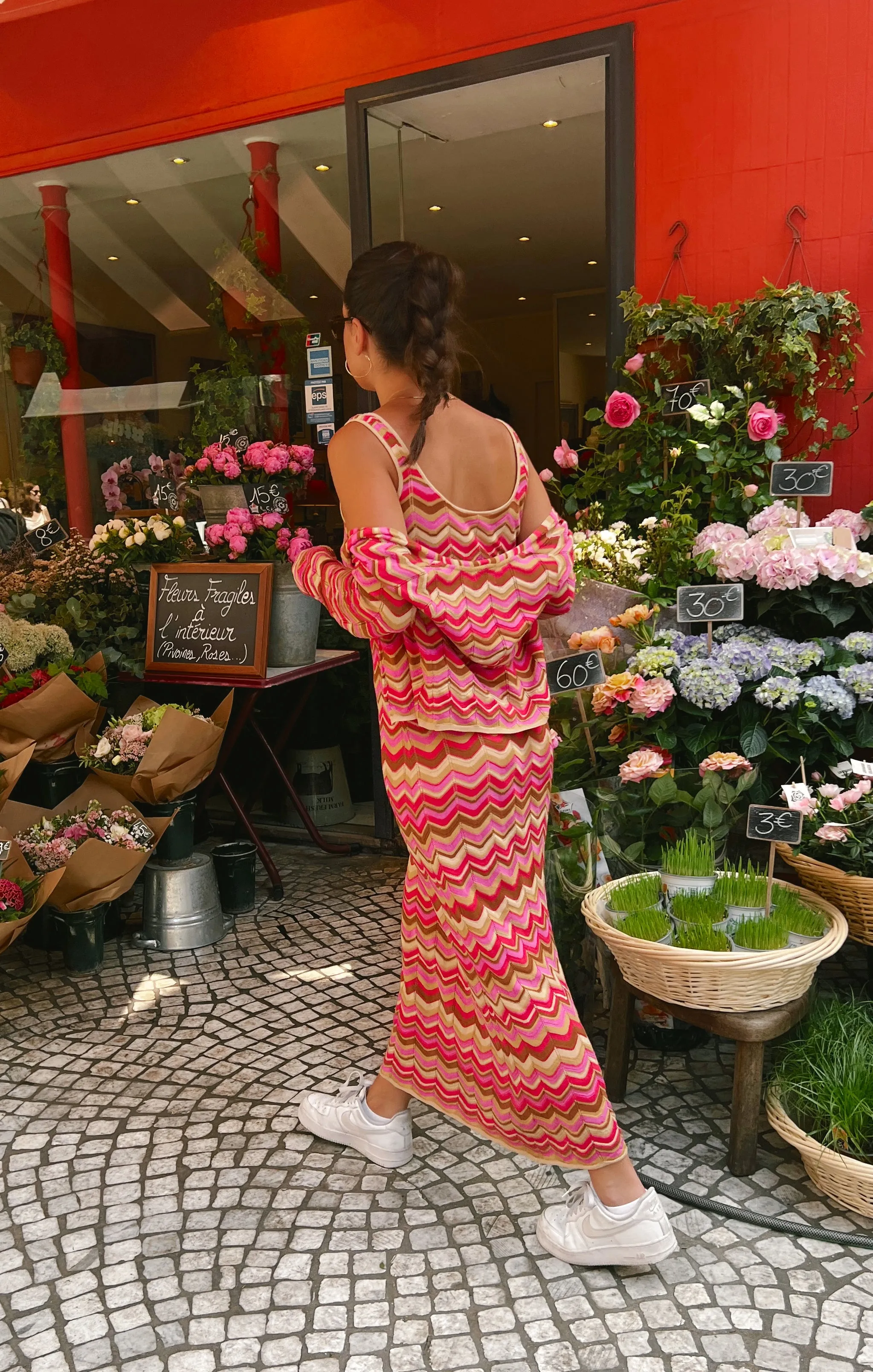 Coza Cardi Top ~ Horizon Stripe Knit sold by Show Me Your MuMu product image thumbnail 3