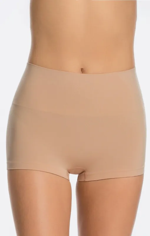 SPANX Ecocare Seamless Shaping Boyshort ~ Toasted Oatmeal sold by Show Me Your MuMu