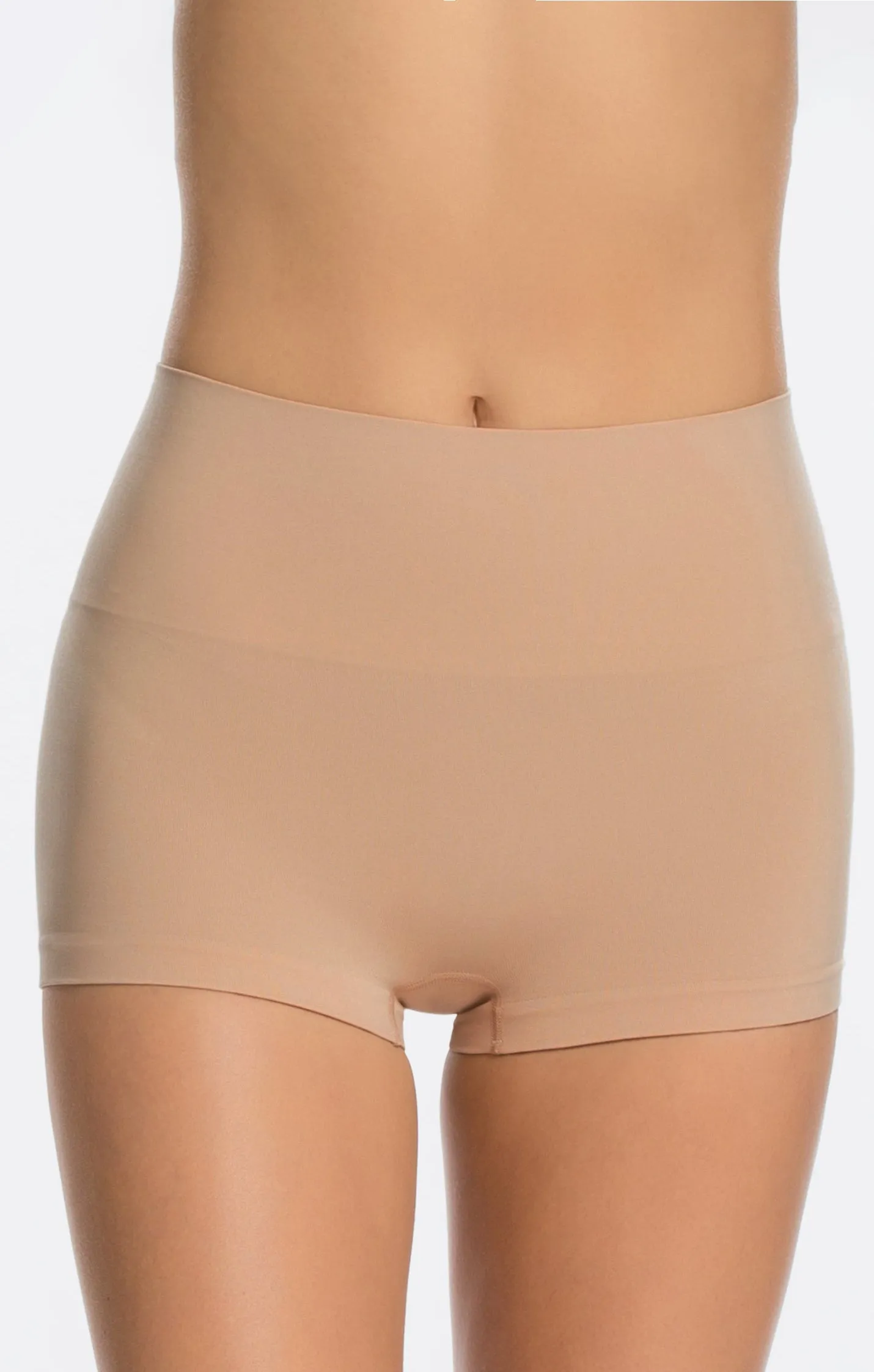 SPANX Ecocare Seamless Shaping Boyshort ~ Toasted Oatmeal sold by Show Me Your MuMu