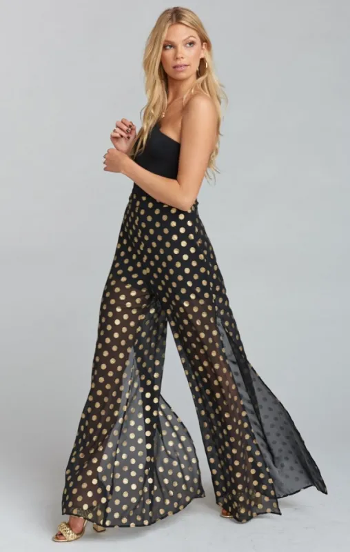 Campbell High Slit Pants sold by Show Me Your MuMu