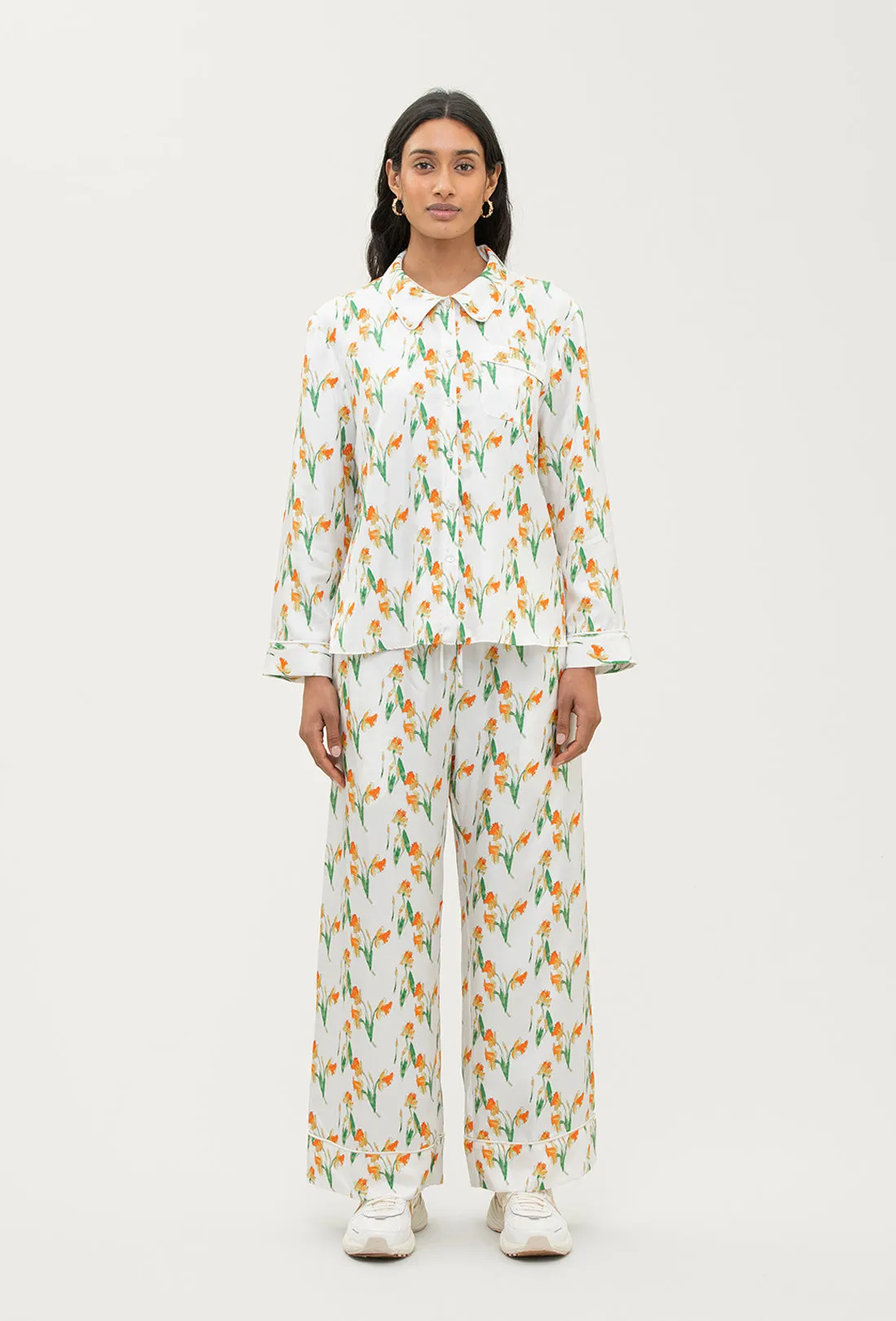 Arley Pyjama Shirt - Daffodil sold by Shrimps product image thumbnail 4