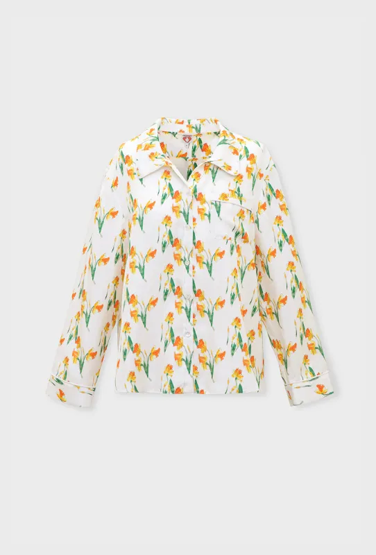 Arley Pyjama Shirt - Daffodil sold by Shrimps