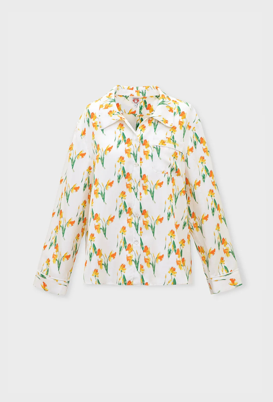 Arley Pyjama Shirt - Daffodil sold by Shrimps