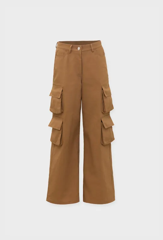 Jemima Trousers - Tan sold by Shrimps